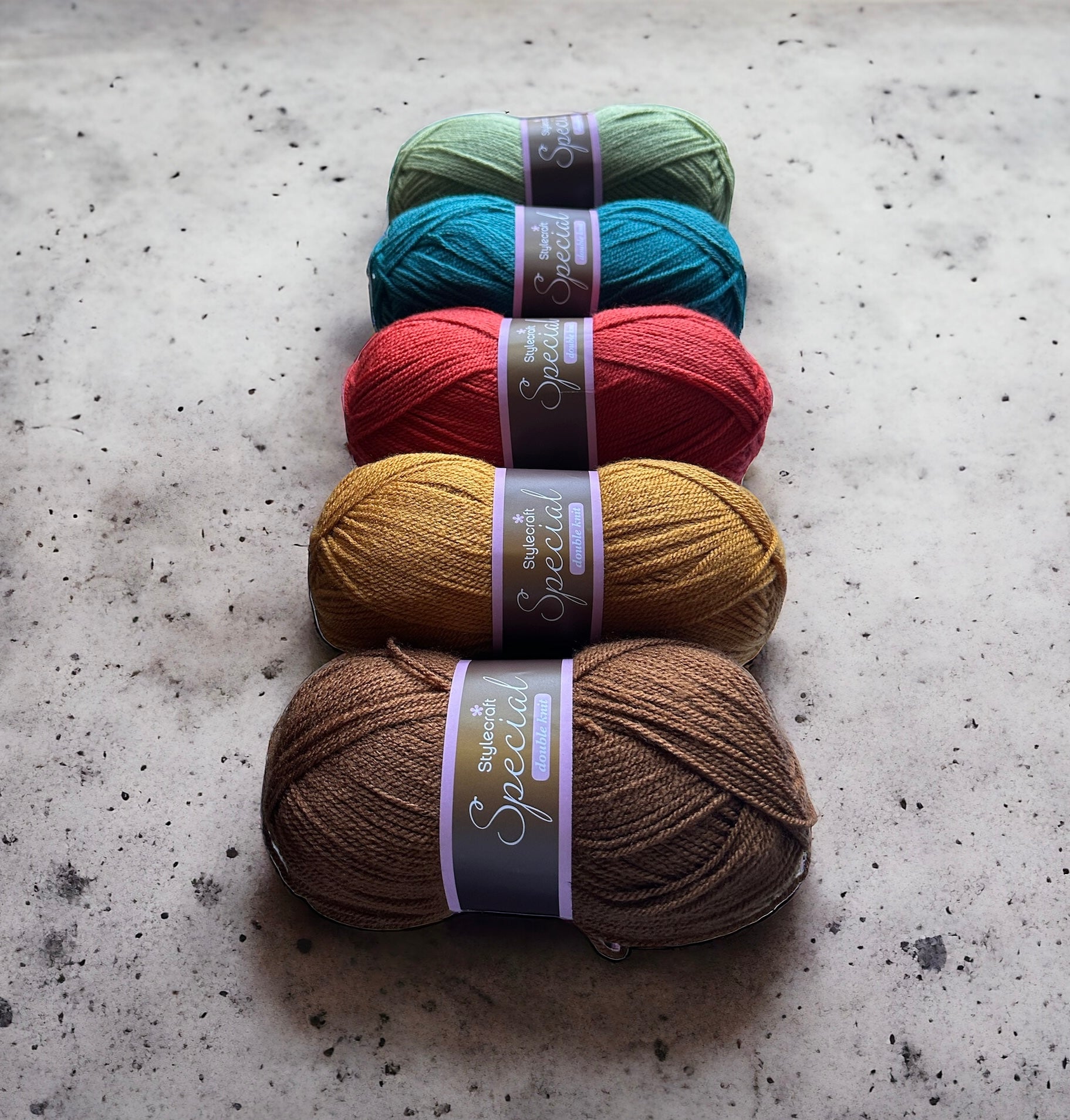 Stylecraft Special DK - Earthy Tones yarn pack