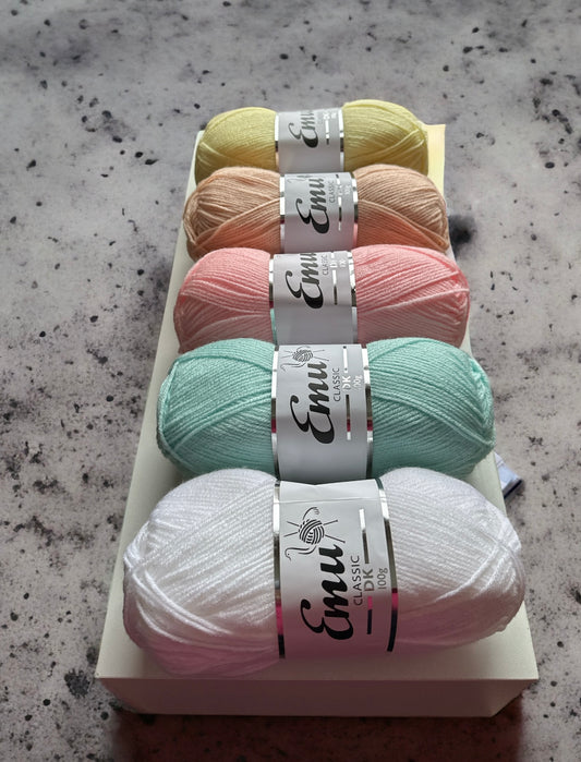 Pastel Yarn Pack  Emu Classic dk