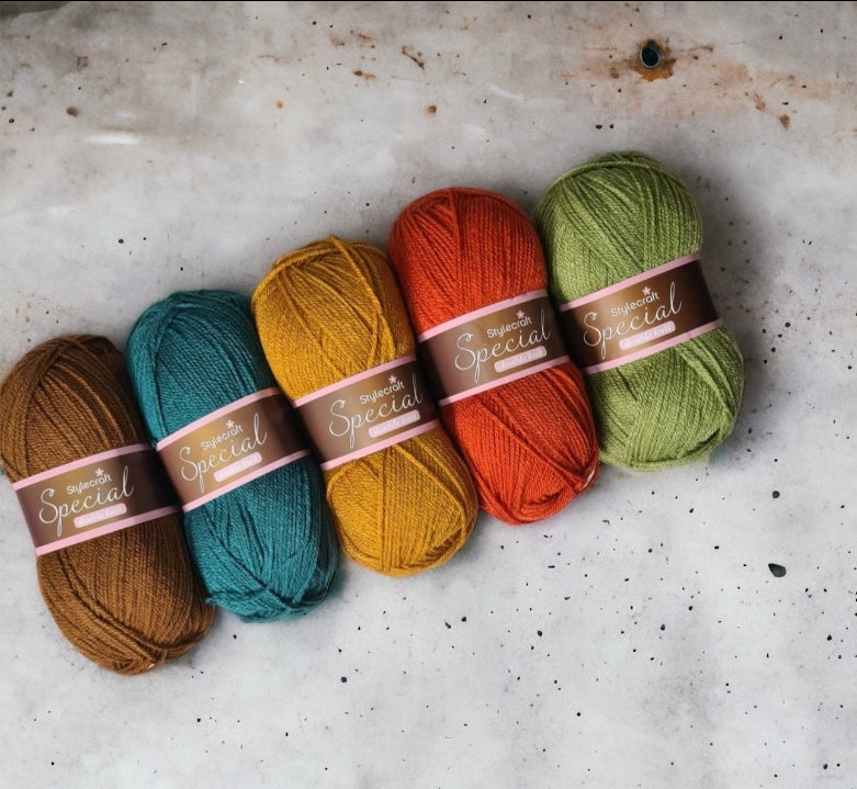 Earthy Tones Yarn Pack
