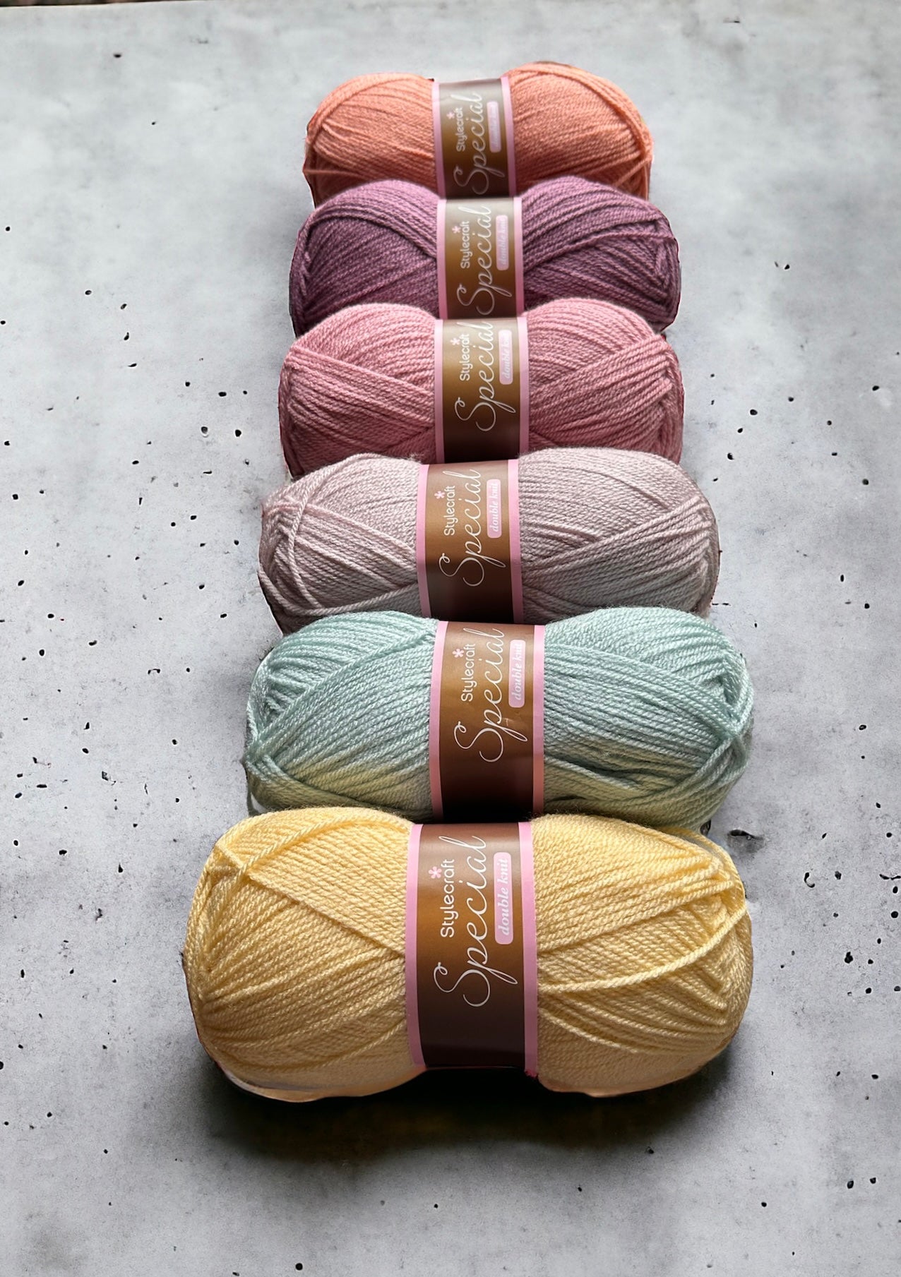 Muted Tones Yarn Pack - Stylecraft Special dk