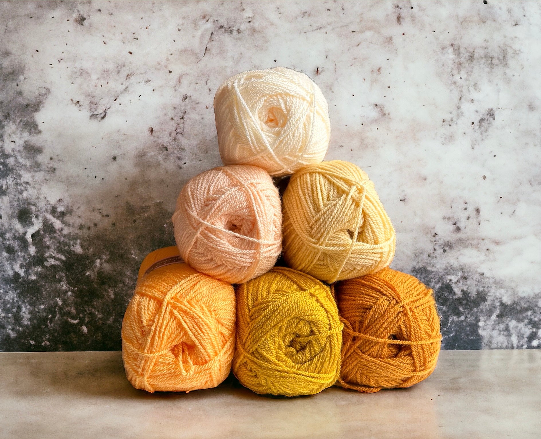 Yellow Ombre Yarn Pack - Stylecraft Special DK