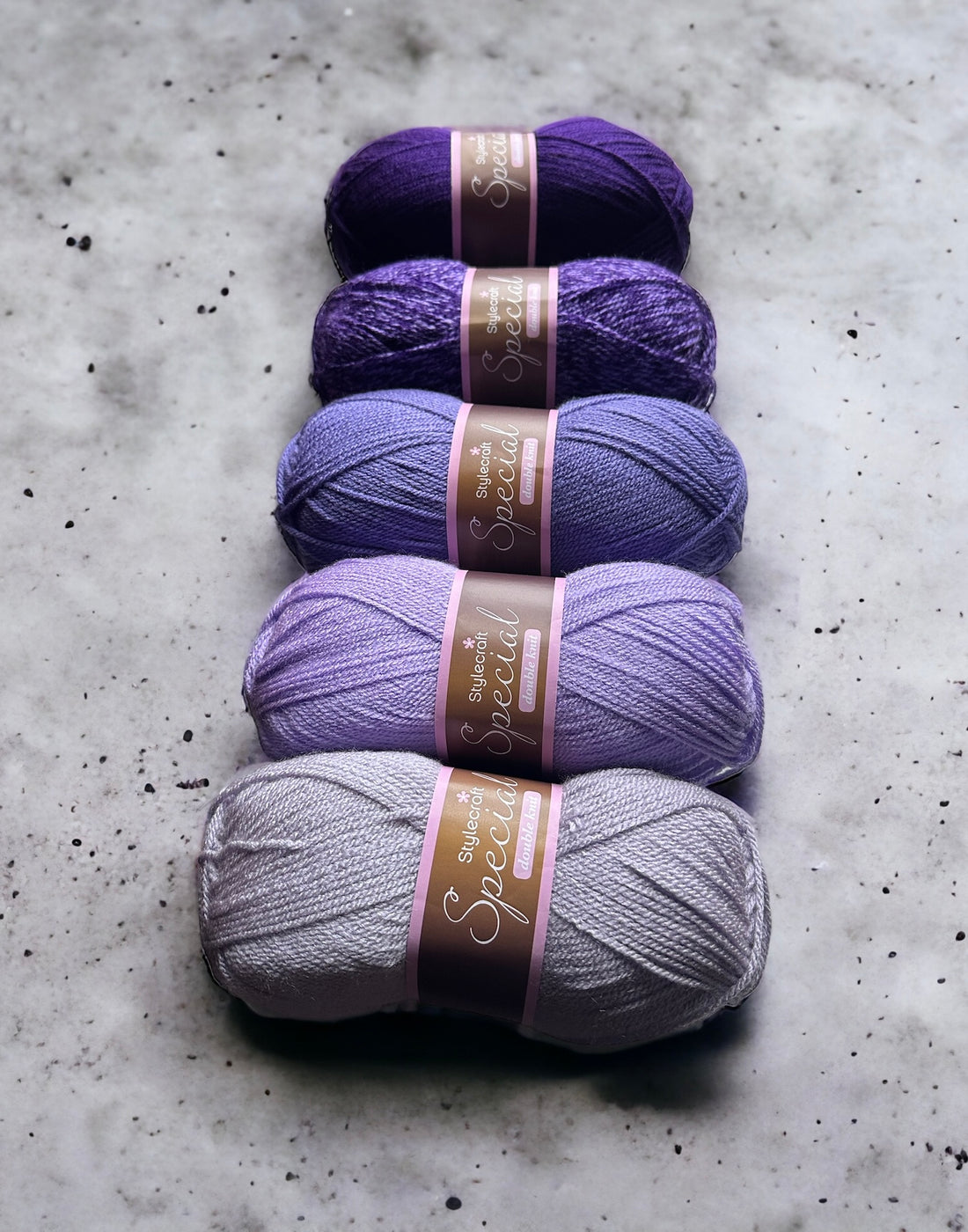 Stylecraft Special DK - Purple Ombre Yarn Pack | Lincoln Woolpack