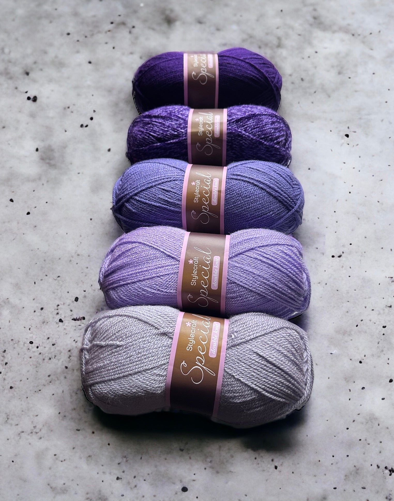 Purple Ombre Yarn Pack - Stylecraft Special DK