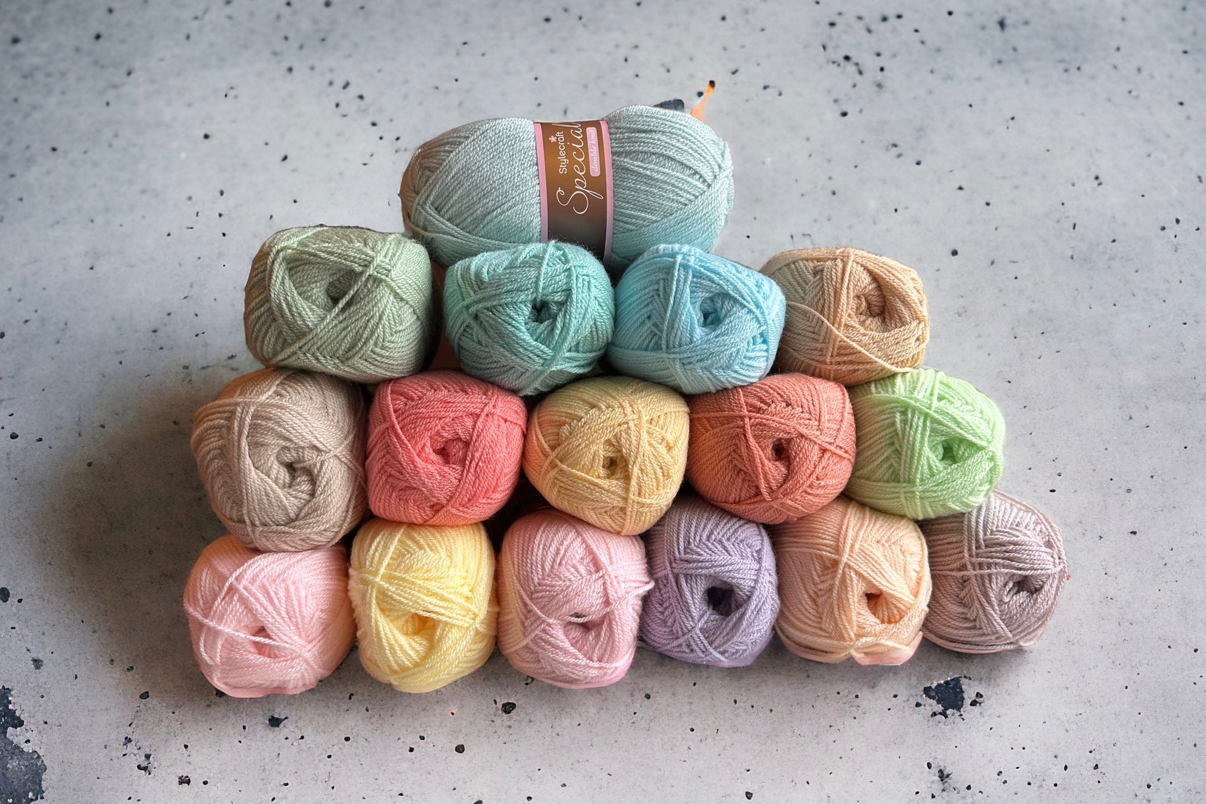 Sundae Blanket Yarn Pack - Stylecraft Special dk