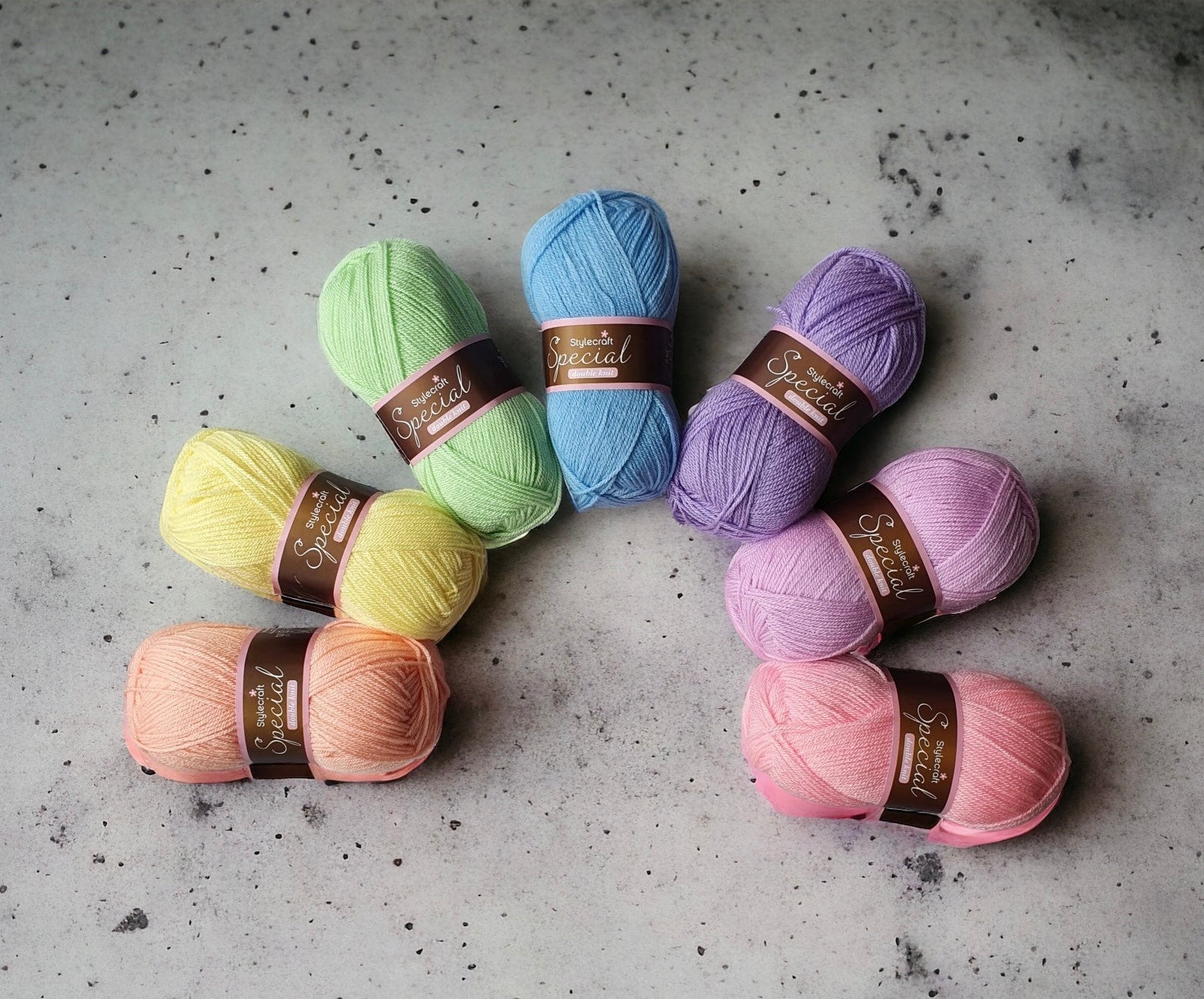 Pastel Rainbow - Stylecraft Special dk