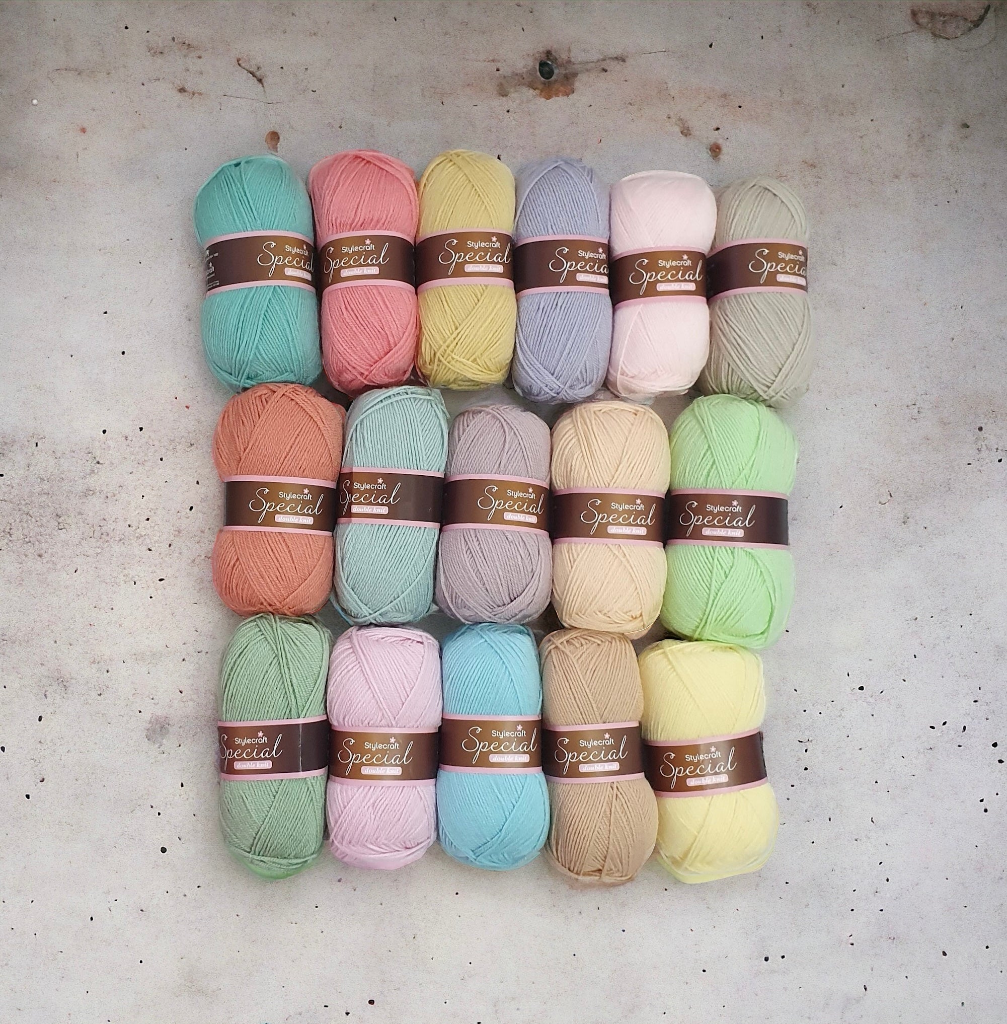 Sundae Blanket Yarn Pack - Stylecraft Special dk