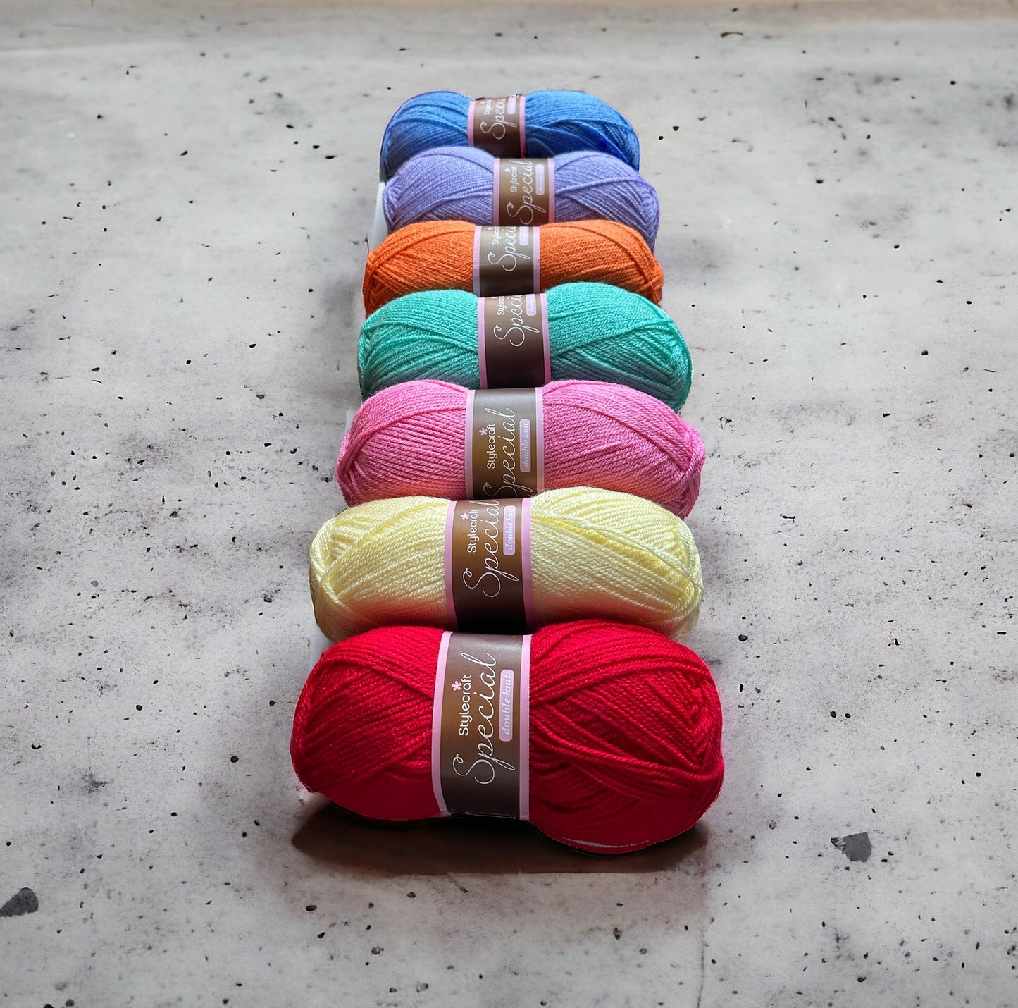 Rainbow Yarn Pack 1 Stylecraft Special dk