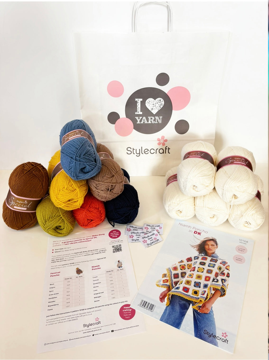 Niamh Yarn Pack + Pattern 10168