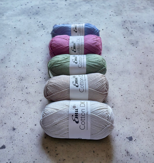 Pretty Pastel Emu Cotton colour pack