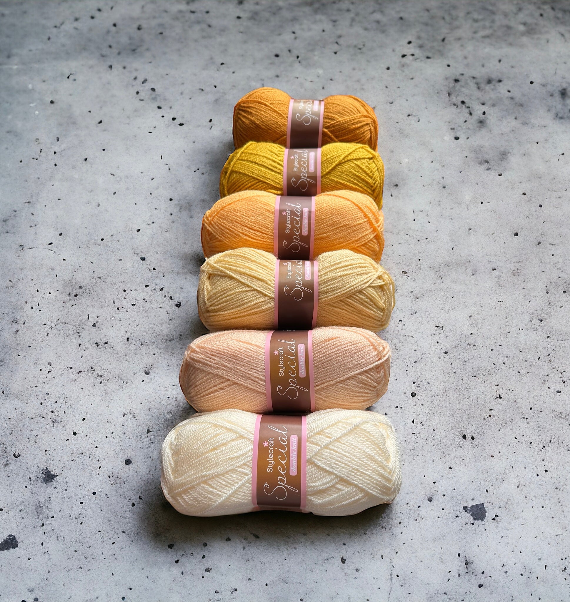Yellow Ombre Yarn Pack - Stylecraft Special DK