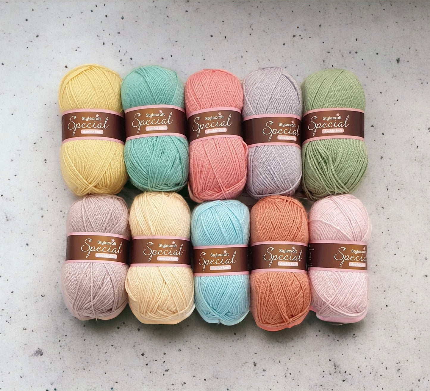 Pastel Macarons Yarn Pack - Stylecraft Special dk