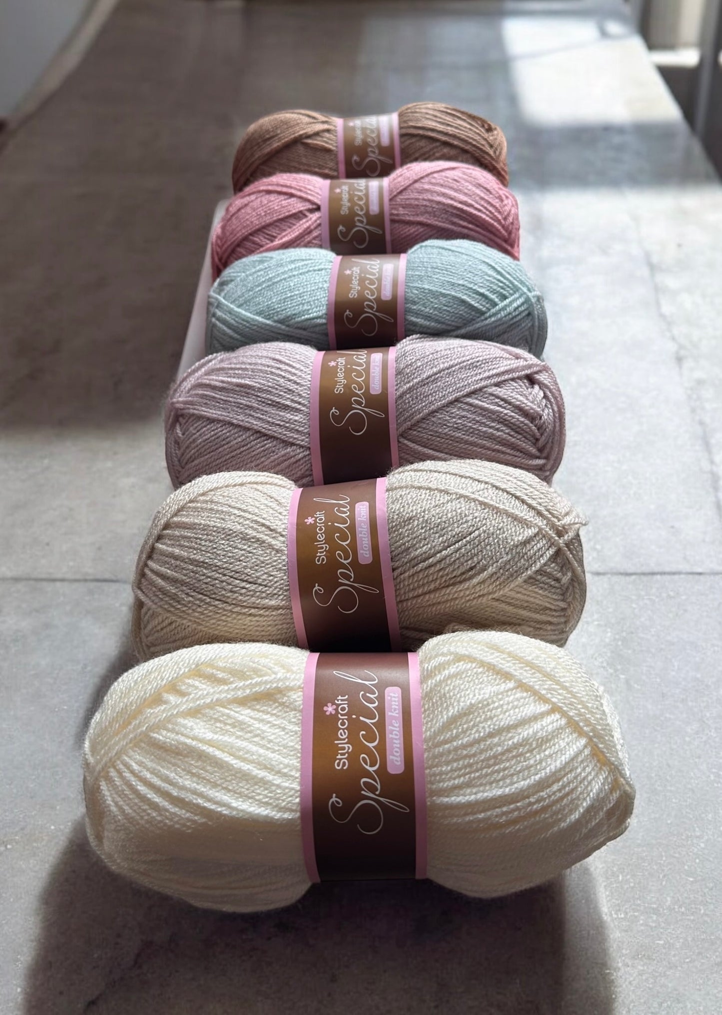 Vintage Pastel Colour Pack Stylecraft Special dk