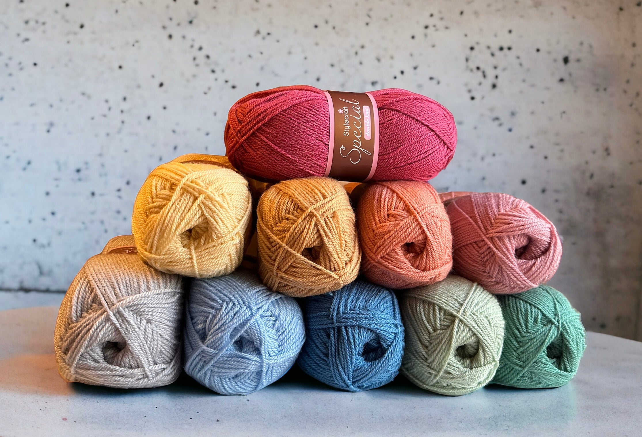 Temperature Blanket Yarn Pack 1 -Stylecraft Special