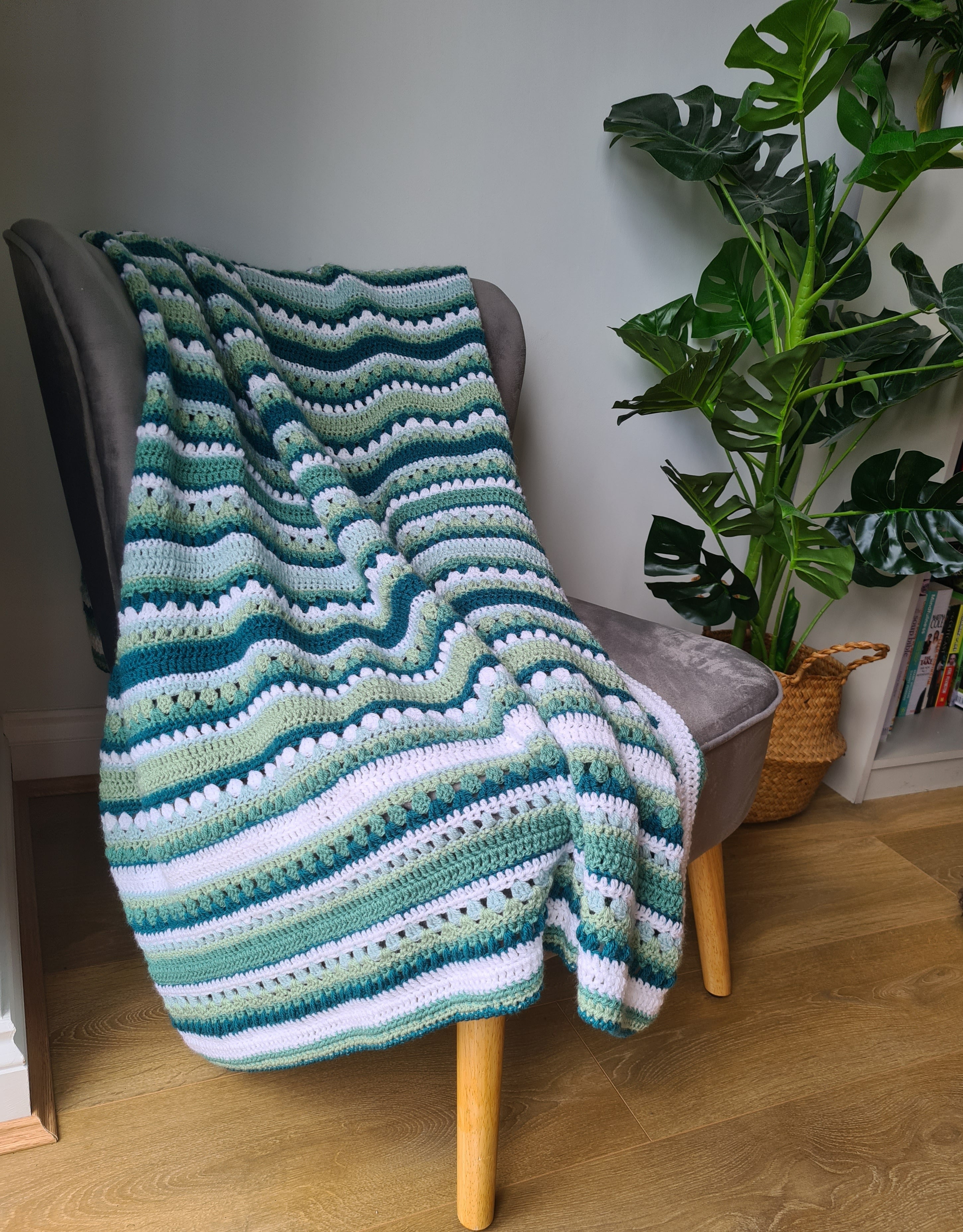 shades of green stylecraft special dk crochet kit