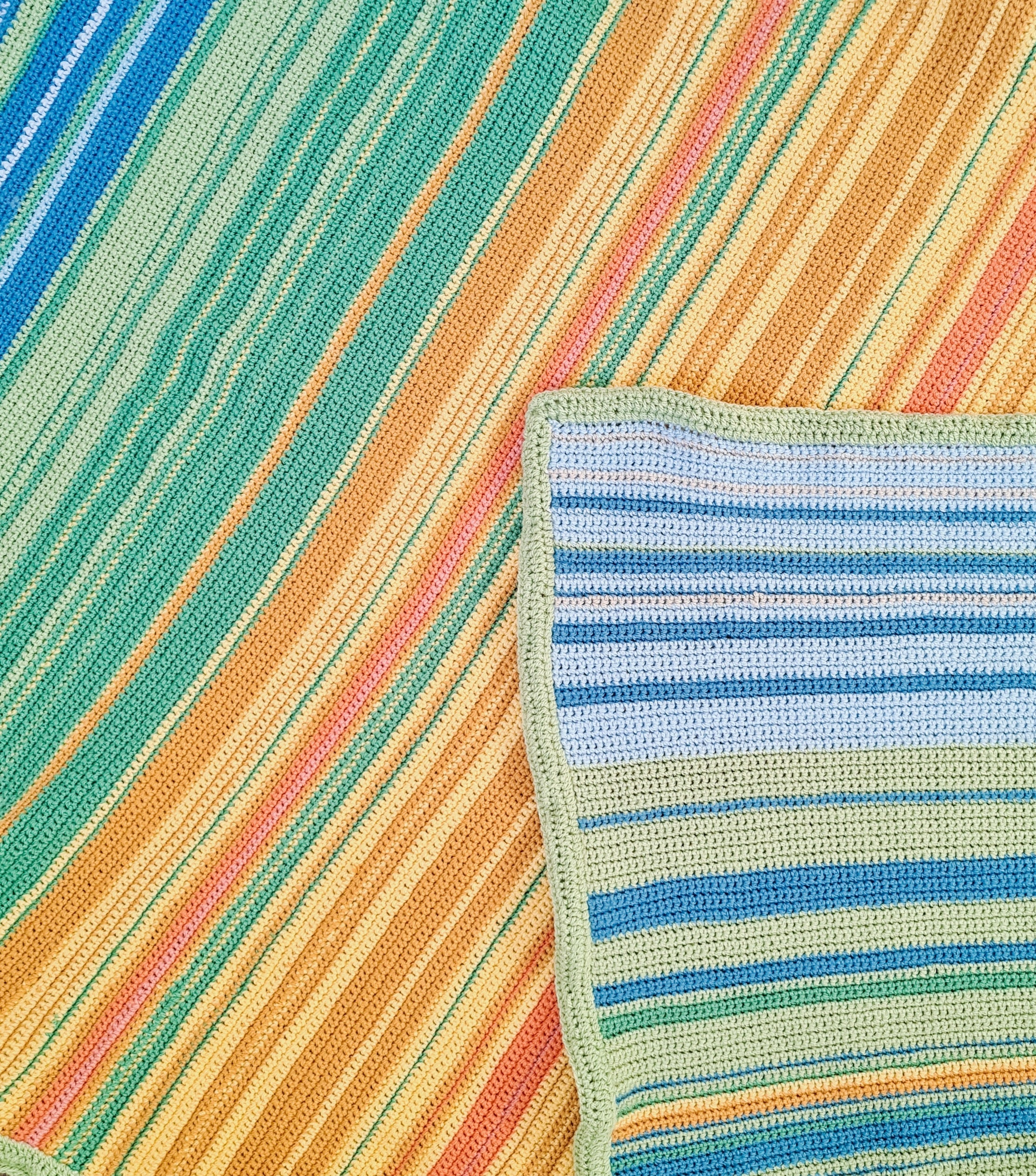 crochet temperature blanket
