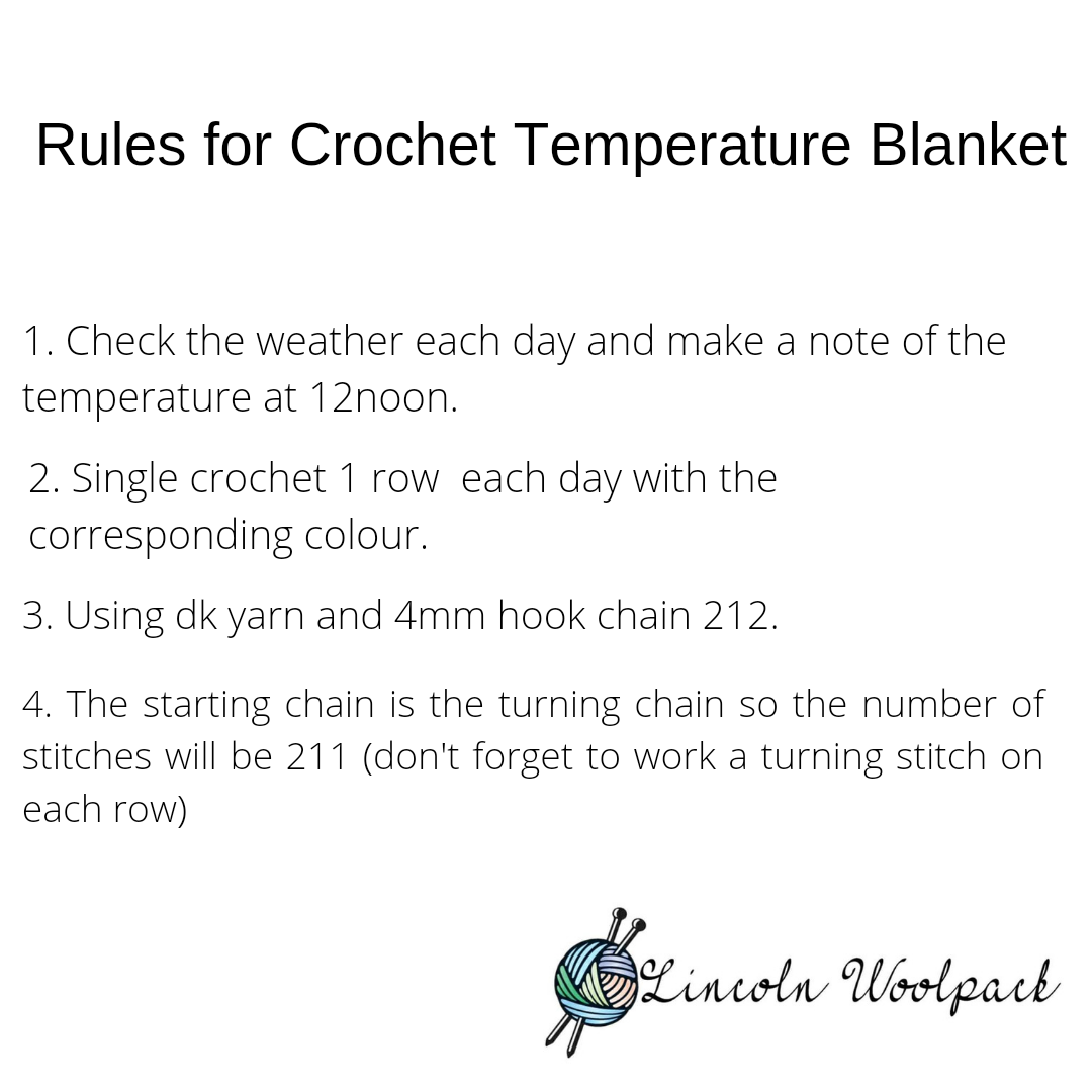 Temperature Blanket Yarn Pack 1 -Stylecraft Special