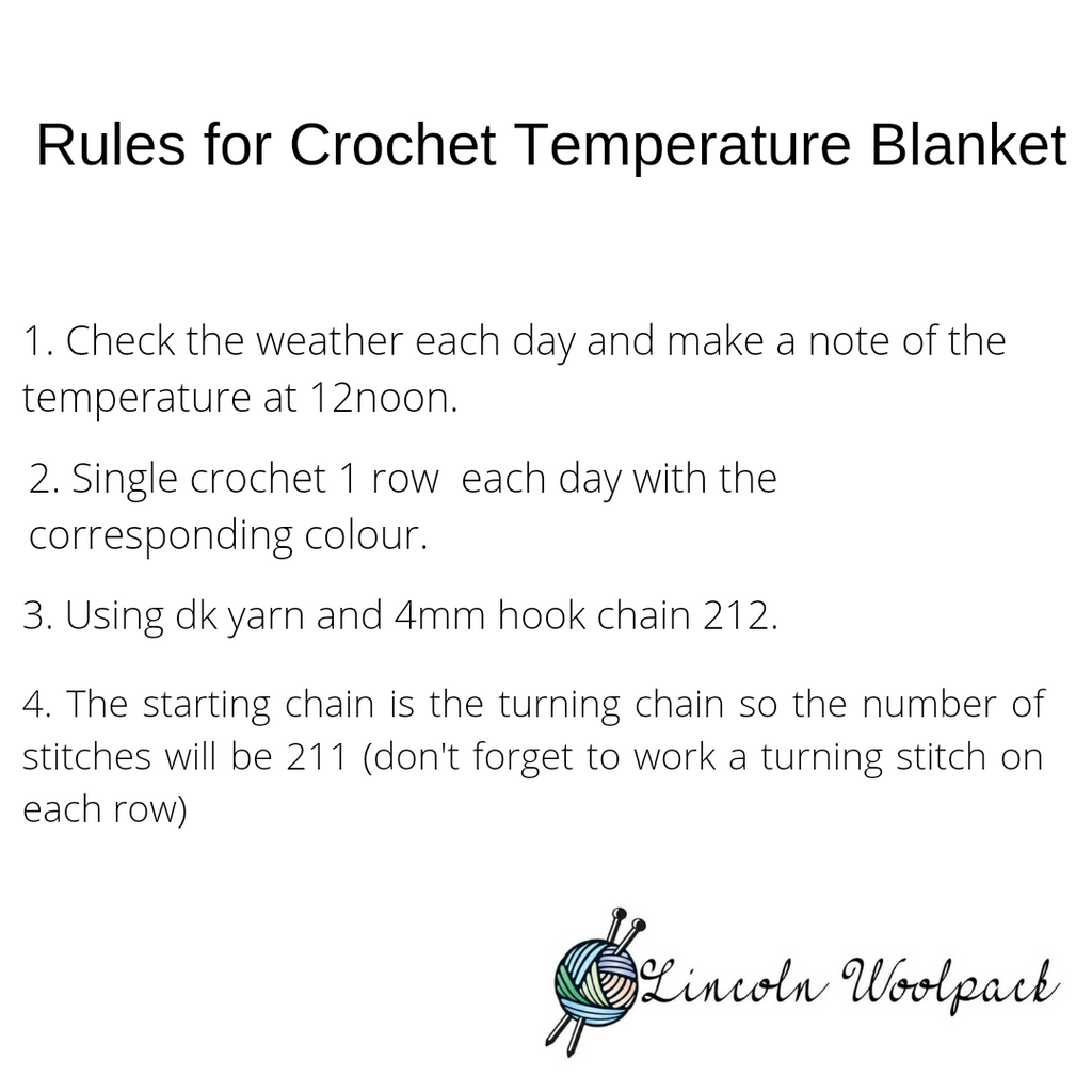 Temperature Blanket Yarn Pack 1 -Stylecraft Special