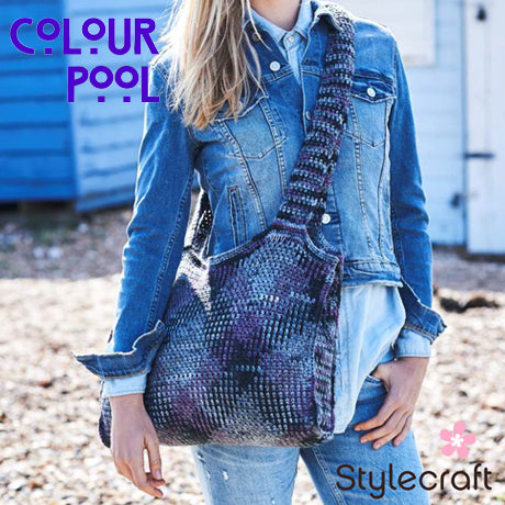 stylecraft colour pool bag free pattern