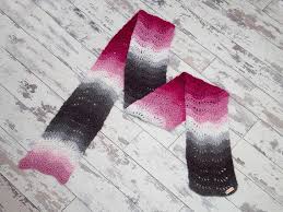 Cygnet Boho Spirit Feather and Fan Scarf crochet pattern