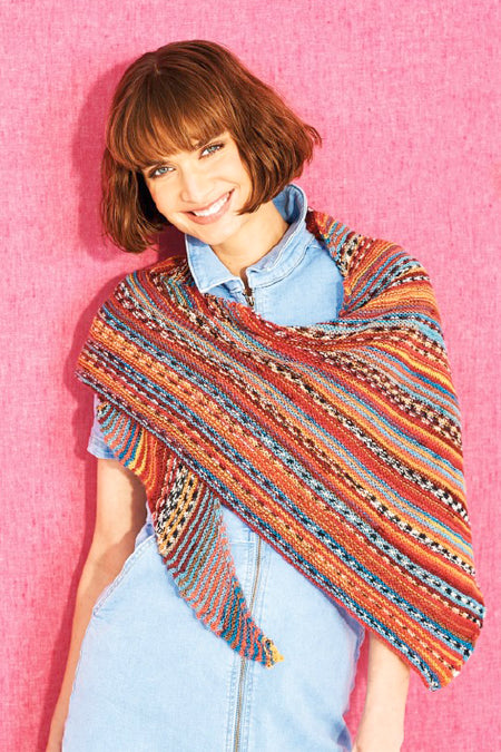 Stylecraft Head Over Heels - Colours of the World Shawls