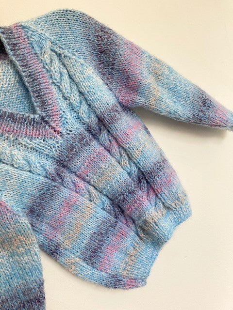 Kiddies Kaleidoscope DK Kids Cabled Jumper Pattern 