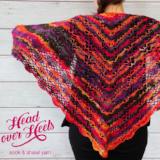 Head Over Heels Plume Shawl Pattern