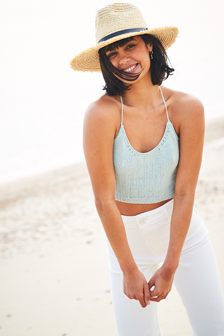 Stylecraft Bamboo Cotton Crop Top FREE  Knitting Pattern
