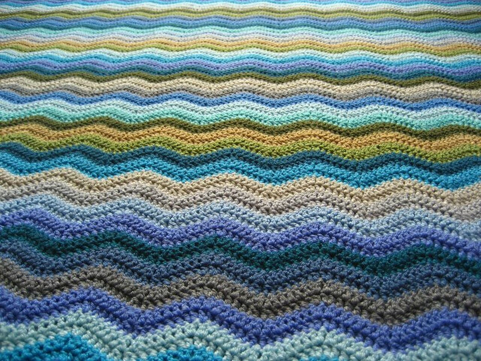 Attic24 Coast Ripple Blanket - Yarn Pack | Lincoln Woolpack