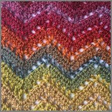 boho zig zag wrao crochet pattern