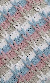 Cygnet Chenille Chunky Ladder Loops Blanket Crochet Pattern