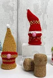 Cygnet Cork Stopper Gnomes Knitting Pattern