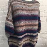 Boho Spirit Chic Slouchy Sweater knitting pattern