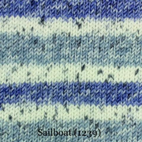 Stylecraft Bambino prints dk - Sailboat